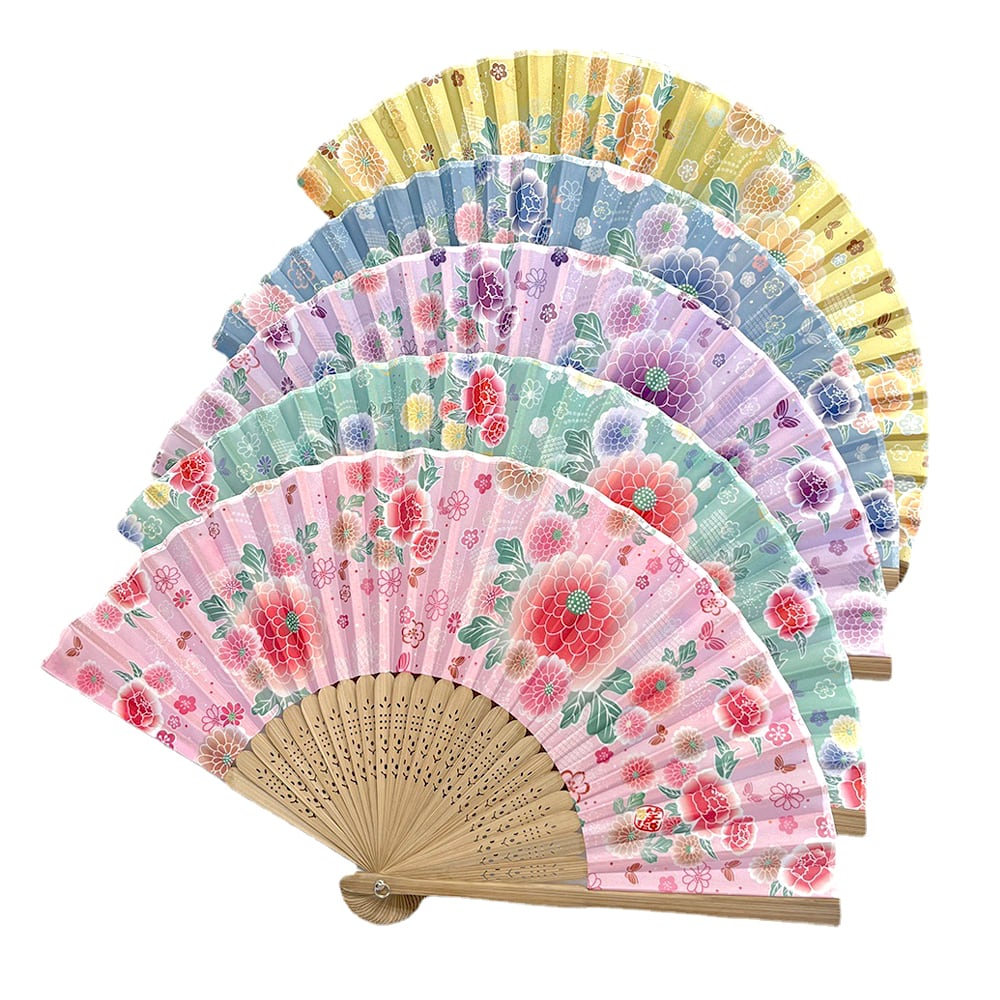 10個入り】和柄 扇子 暑さ対策 和装 小物 日本 お土産 和風 グッズ