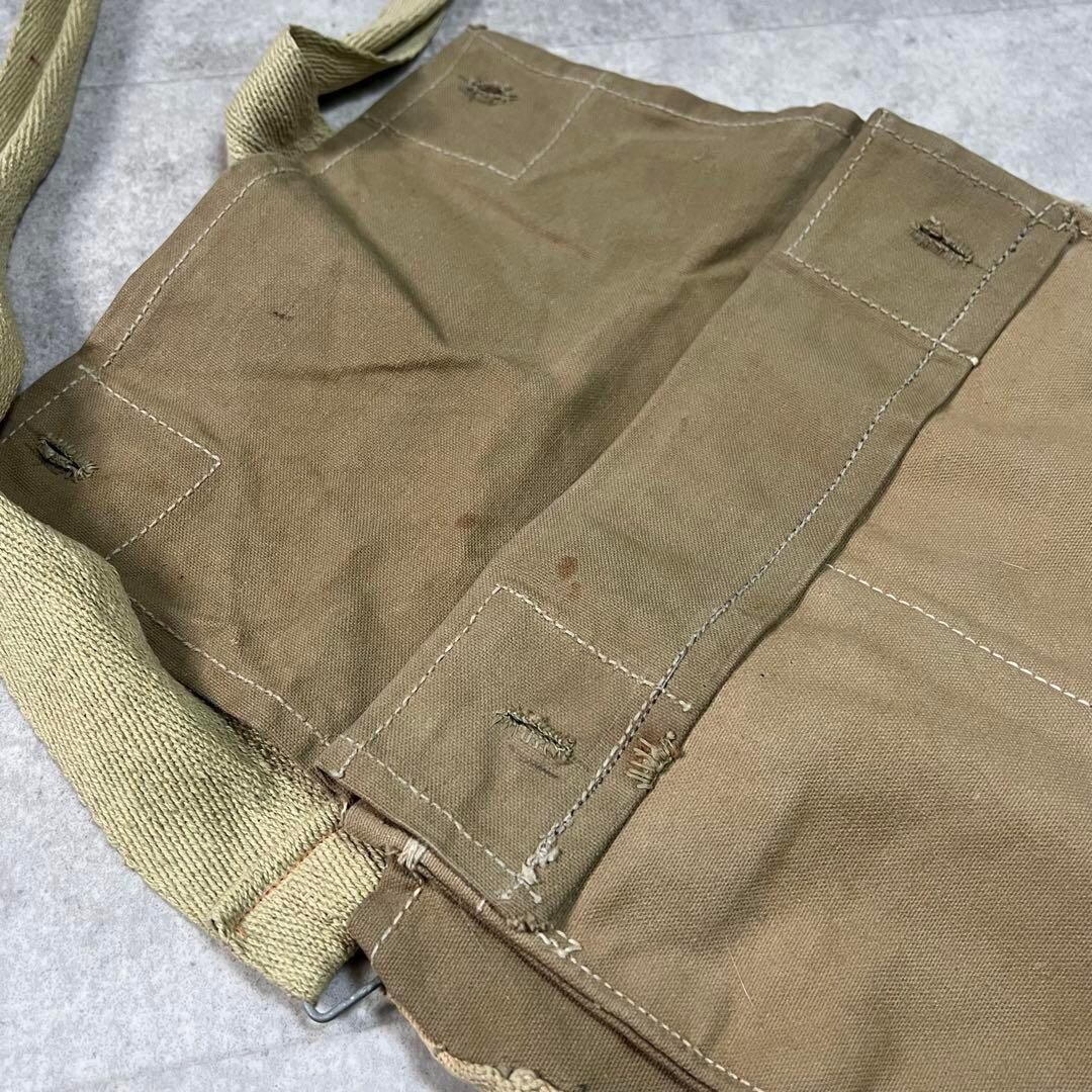 第二次世界大戦 イギリス軍 ガスマスクバッグ ショルダーバッグ WW2 軍
