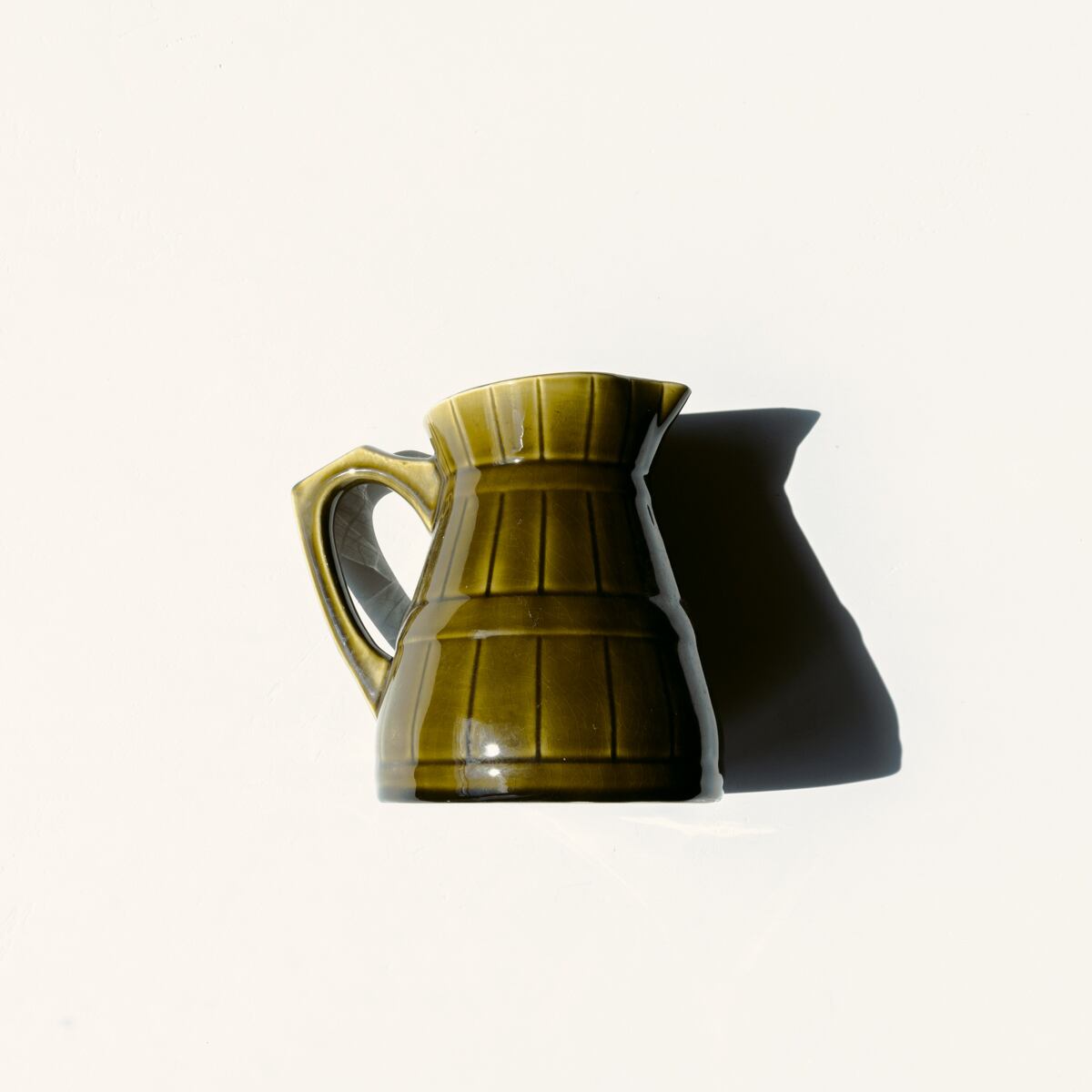 Khaki Pottery Jug