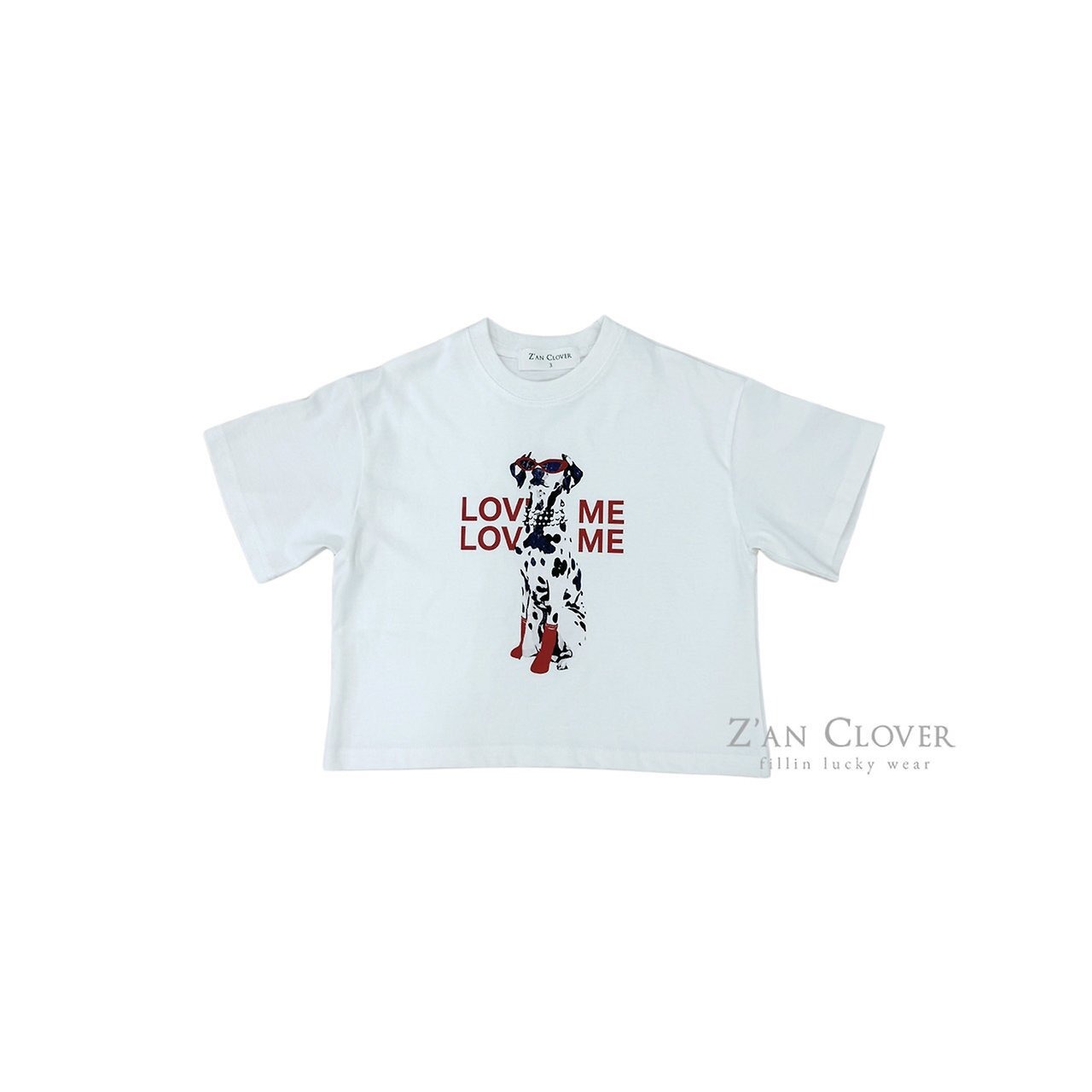 ZAN CLOVER［取寄］love dalmatian tee 26winter