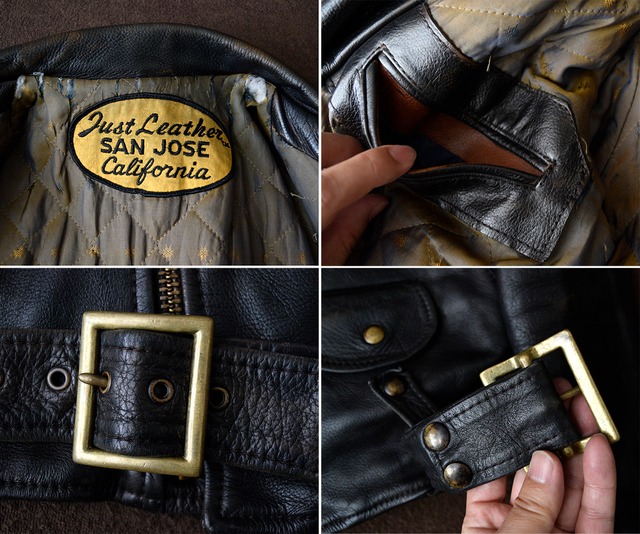 70s JUST LEATHER CALIFORNIA RIDERS 44