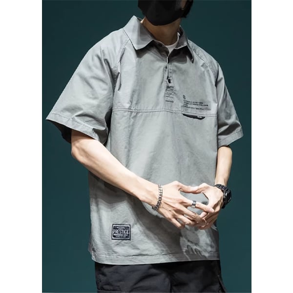 Front button design shirt P538