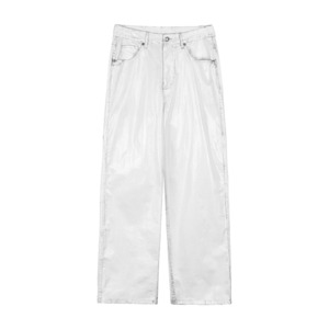 【bonnae】Graphic pants White