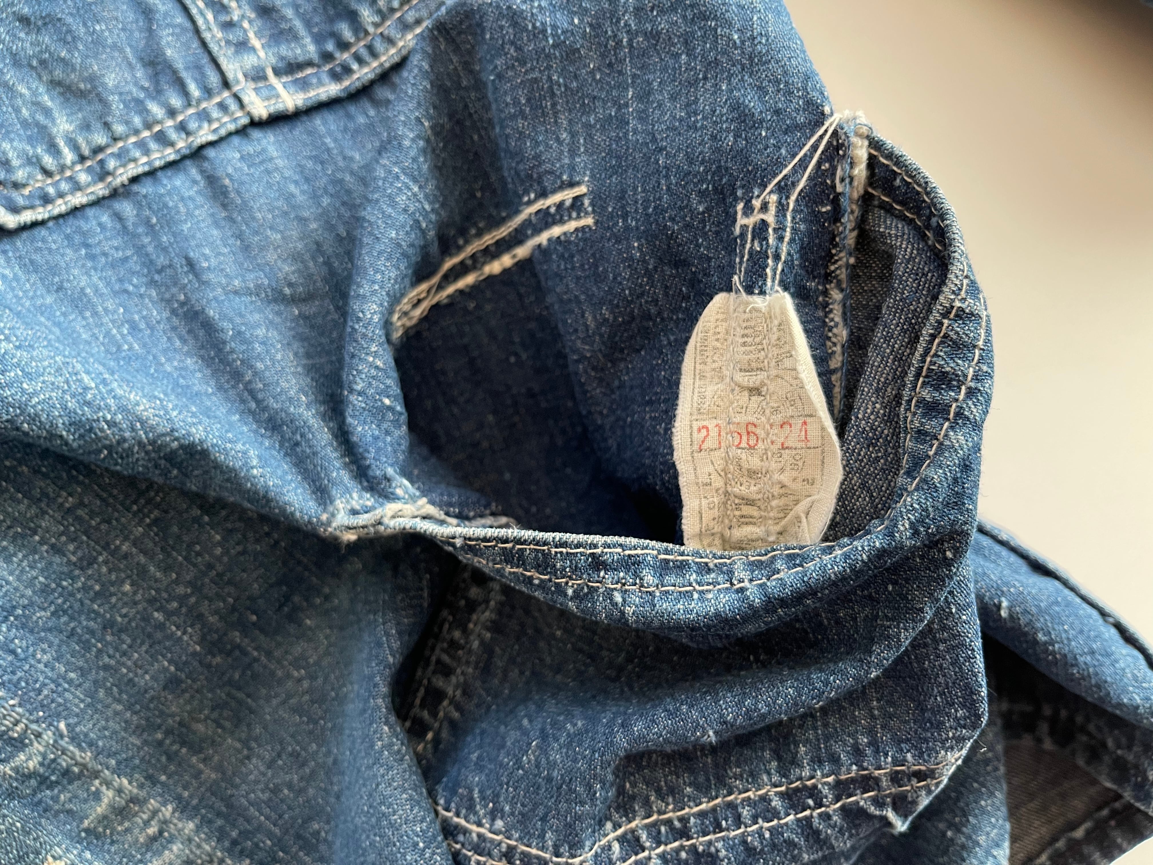 雰囲気◎】1950s FINCK'S(フィンクス) ヴィンテージ デニム 雰囲気◎】1950s FINCK'S(フィンクス) ヴィンテージ デニム