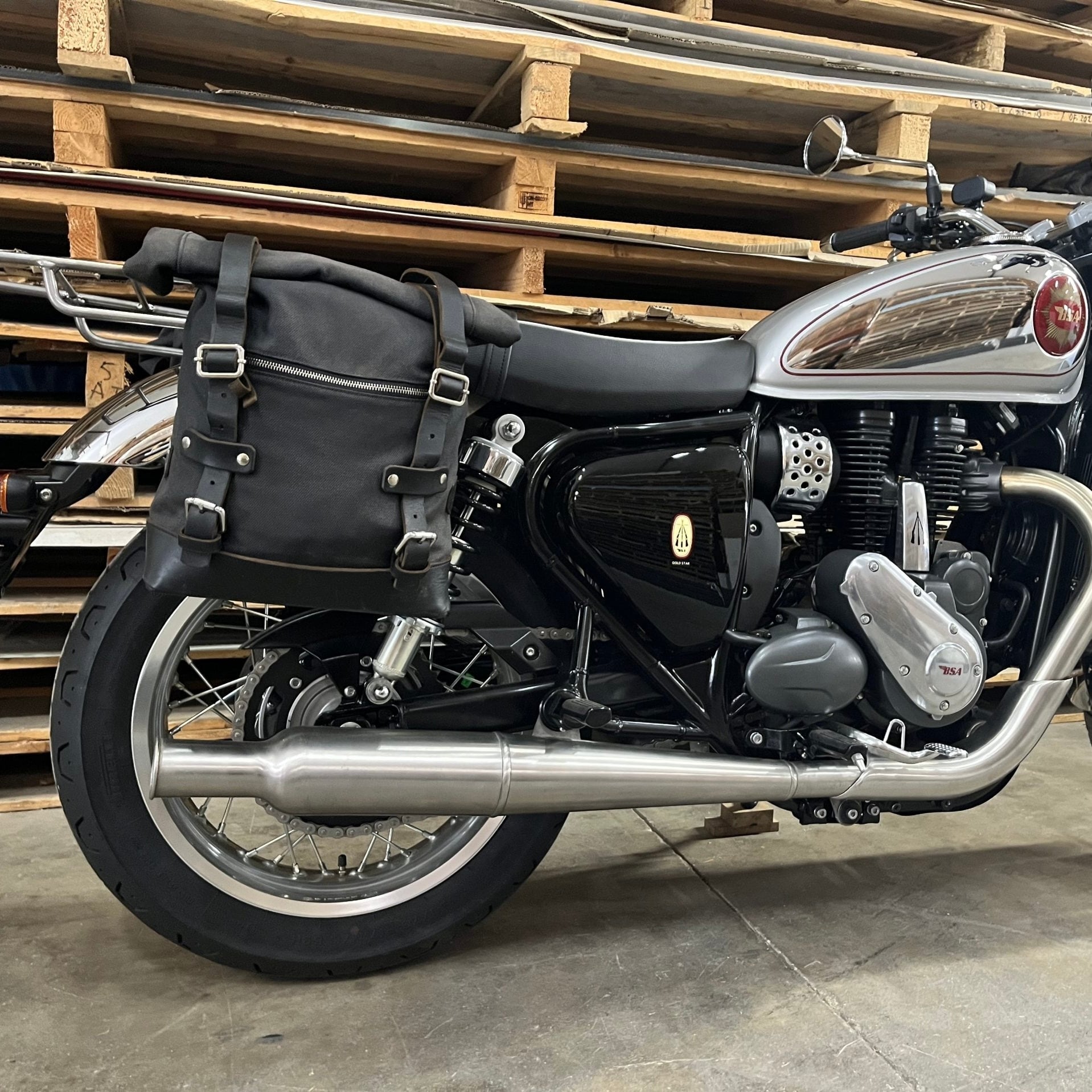 BSA ゴールドスター650 用ブラケット 左右セット Klickfix対応 | La