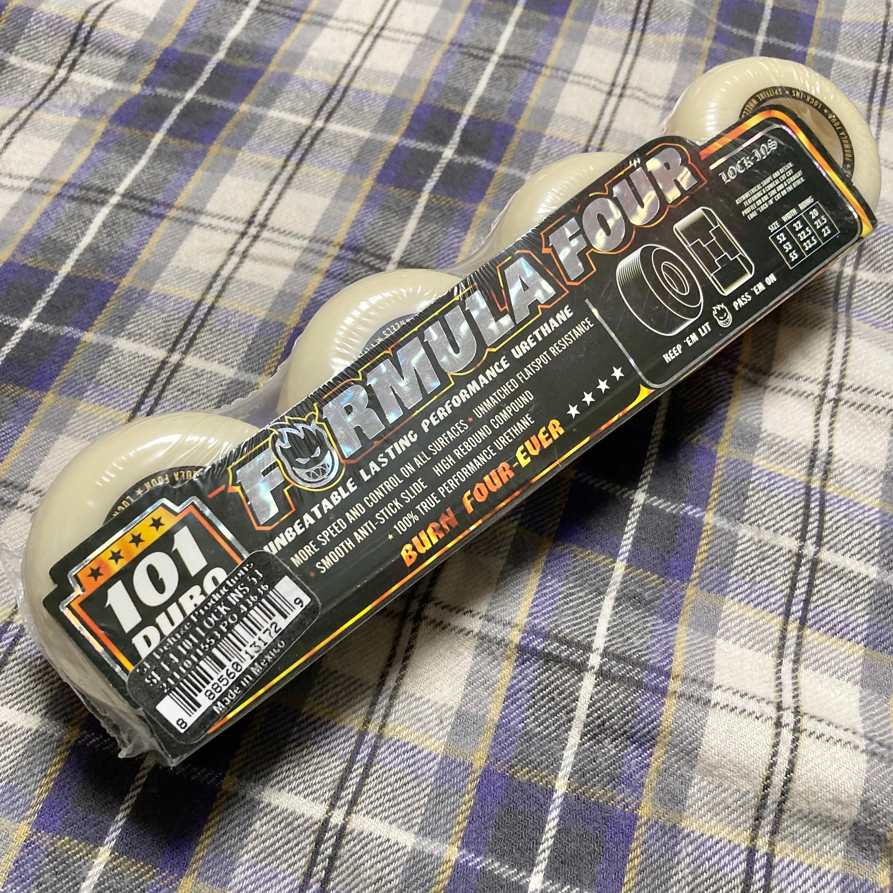 再入荷】Spitfire Formula Four Lock-Ins 101a Wheels 再入荷】Spitfire Formula Four Lock-Ins 101a Wheels