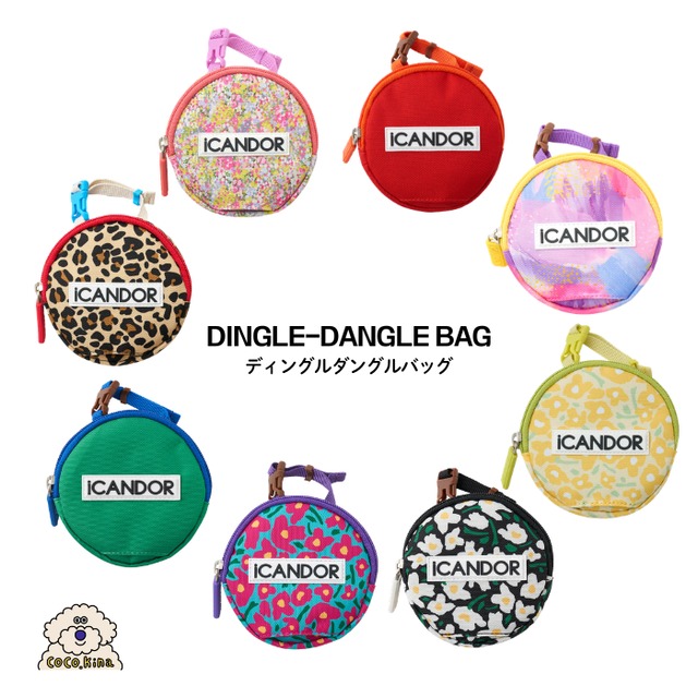 【icandor】Dingle-Dangle bag うんち袋マルチポーチ  8Types