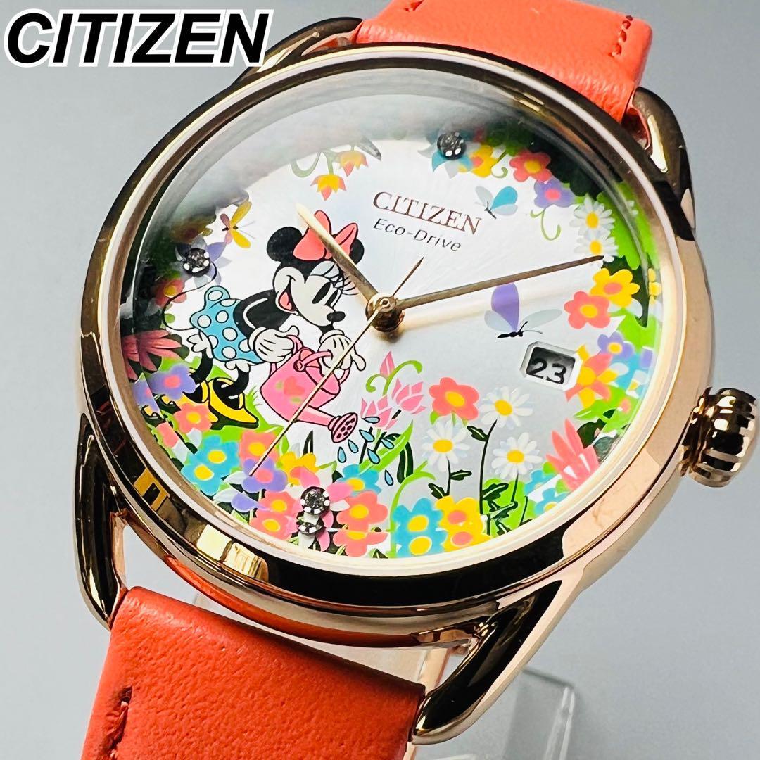 【Disney】展示品/CITIZEN/ミッキー /シチズン/レディース腕時計