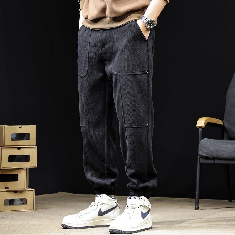 コーデュロイスポーツカジュアルパンツ D0089