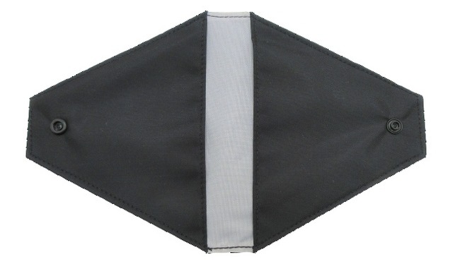 [バイオパッカー] 制菌 抗菌 脱臭 レジ袋 携帯 ケース (ブラック) コンパクト 工房 手作り 日本製 エコパッケージ MX-0003-108