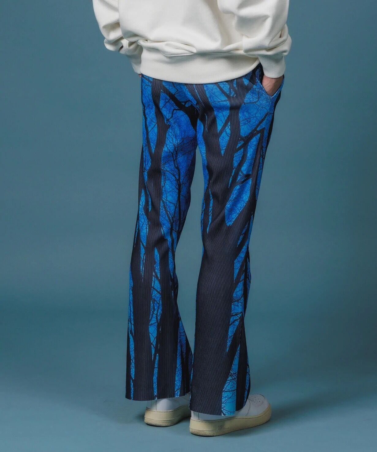 NON TOKYO / RIB FLARE PANTS (BRANCH) | IAAAM ONLINE STORE