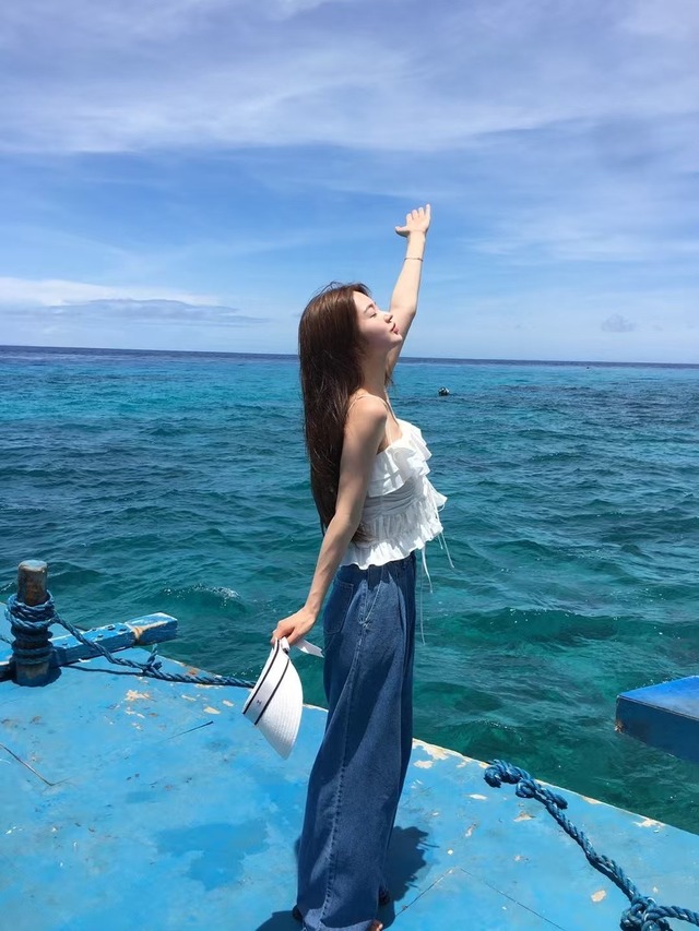 (vegetable) sheer shirring top