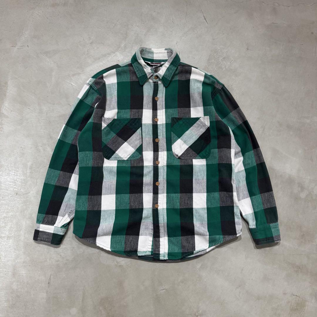 80s BIG MAC flannel shirt ビッグマック ネルシャツ