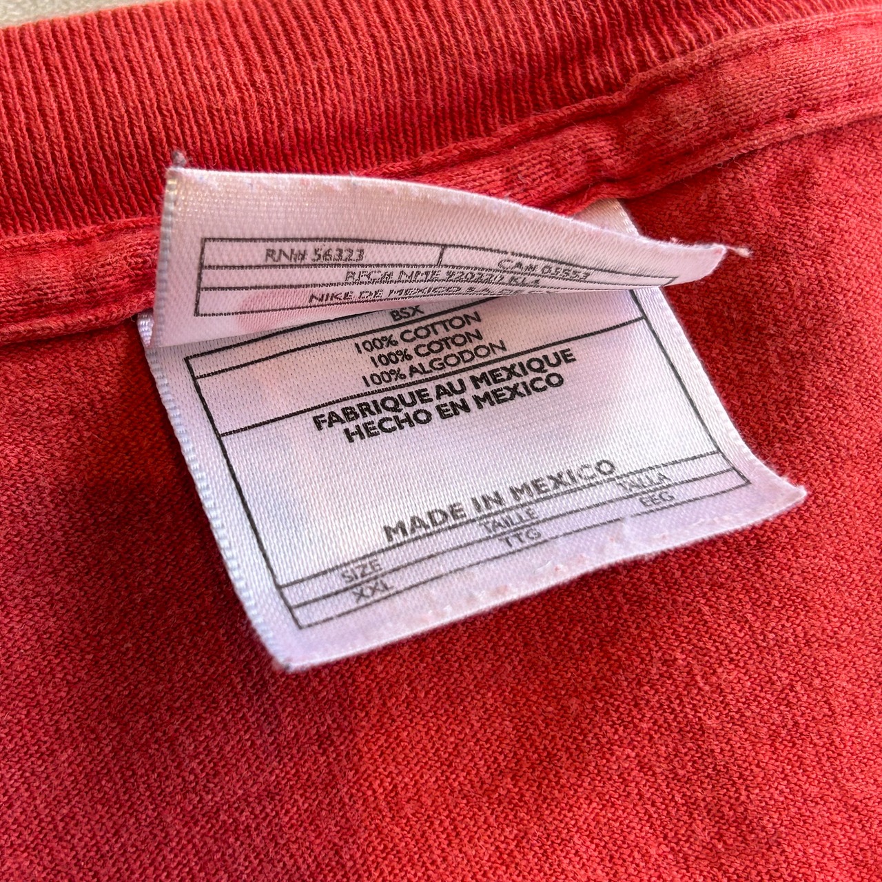 NIKE ONE POINT TEE ORANGE