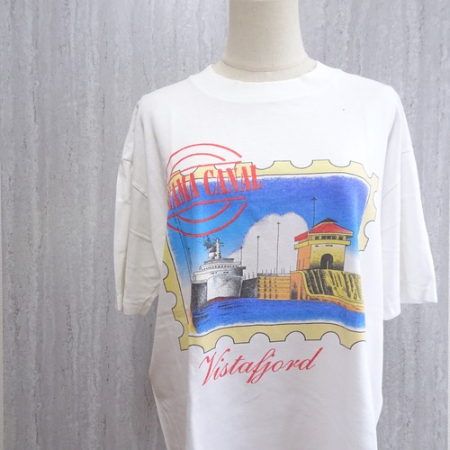 【90s】アートプリント アメカジ Tシャツ