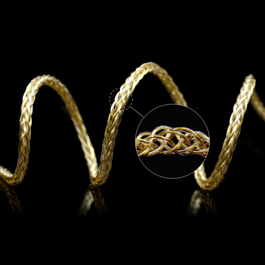 澪標 リケーブル4.4mm5極バランス/MMCX NLS-MIO 澪標 極（みおつくし きわみ）： NOBUNAGA Labs SUPREME：4.4mm5極