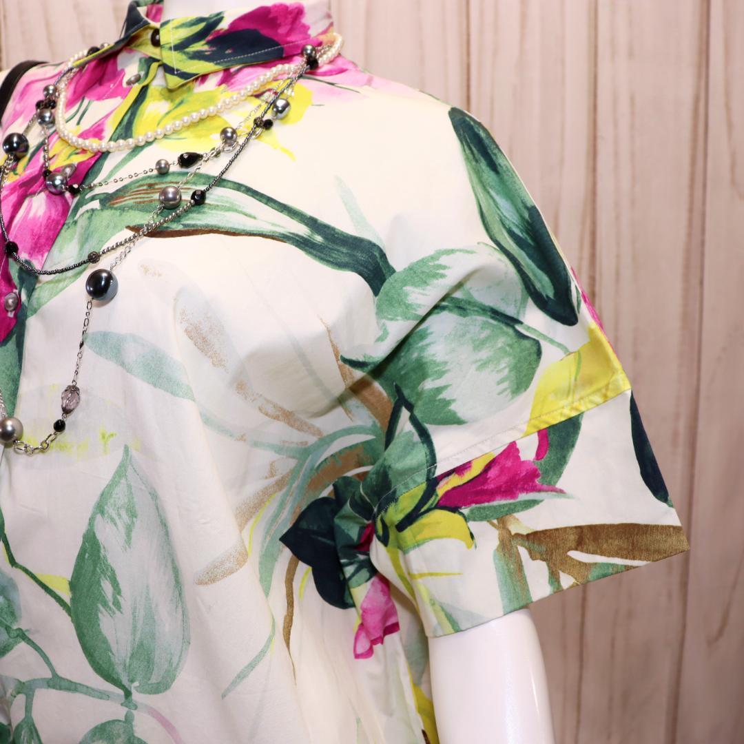 デシグアル アロハシャツワンピース L マルチカラー 超オーバーサイズ