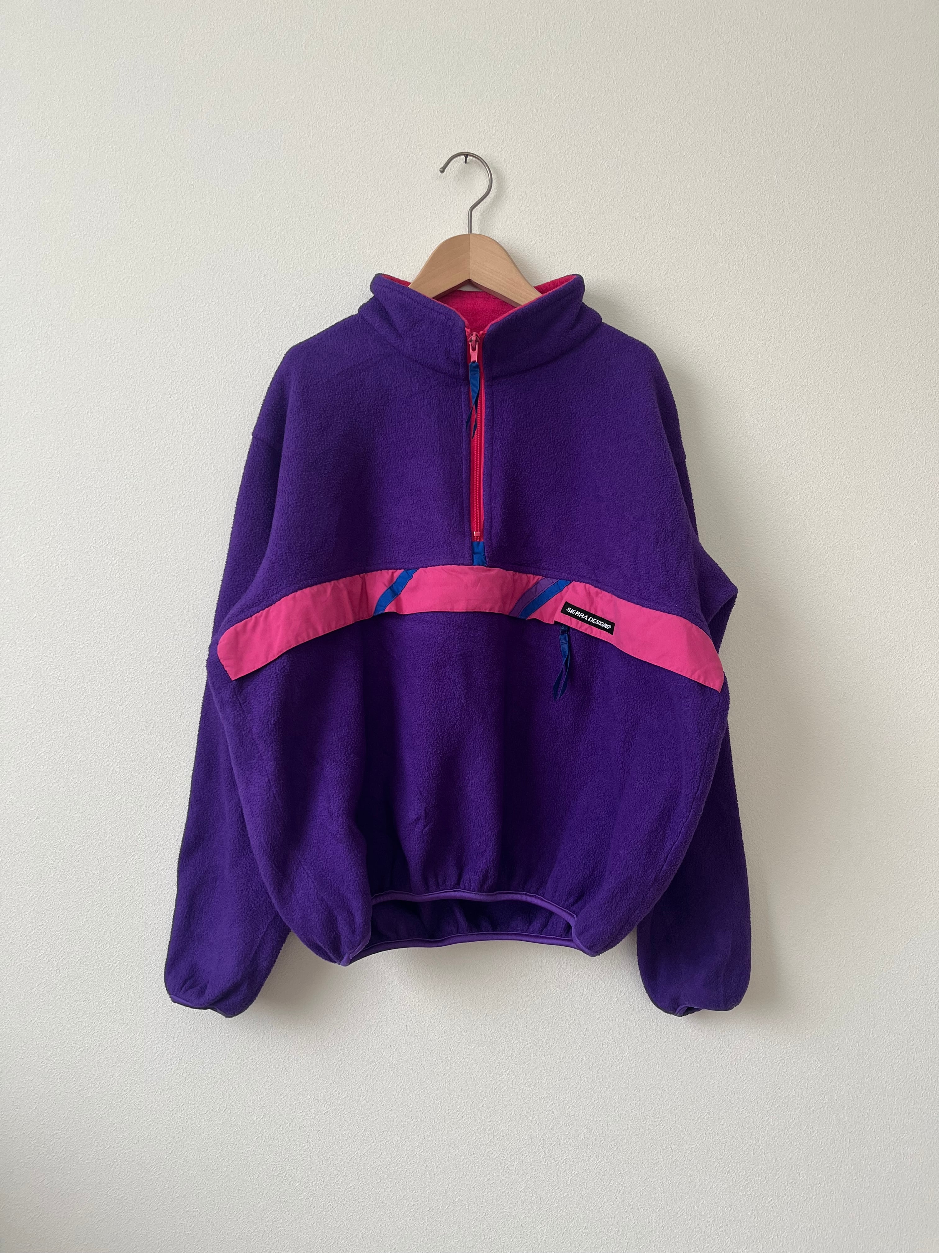 古着 SIERRA DESIGNS フリースプルオーバー