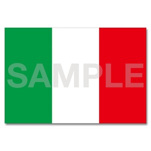 世界の国旗ポストカード ＜ヨーロッパ＞ イタリア共和国 Flags of the world POST CARD ＜Europe＞ Republic of Italy