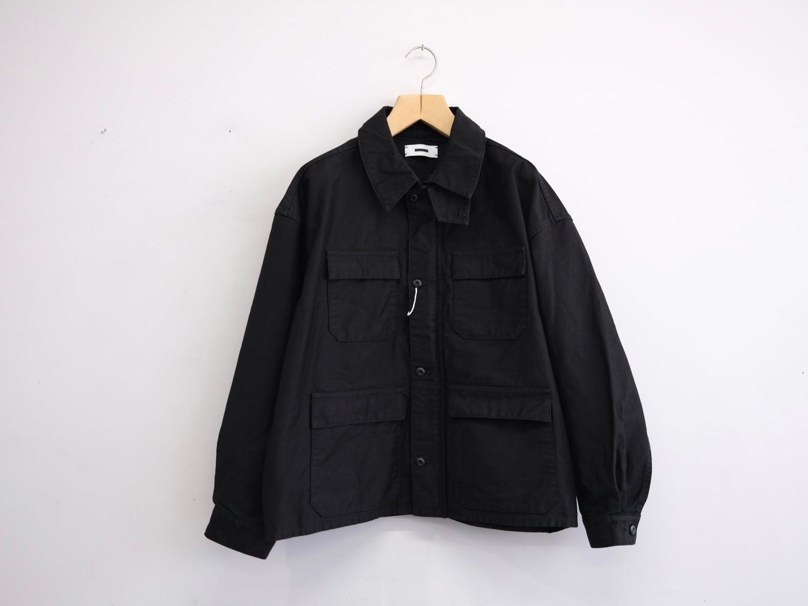 REVERBERATE”ZIP COAT BLACK” | Lapel online store