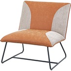 ソファ CYK-13CA 一人掛け チェア カバー リング レザー ファブリック カフェ バー シンプル おしゃれ レトロ