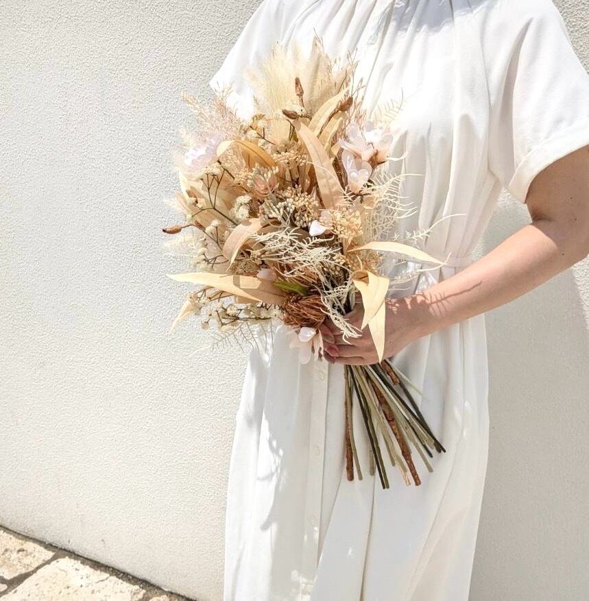 ウェディングブーケ・ブートニアセット | linoflower