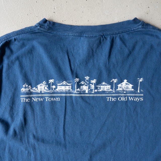 "SEASIDE" used T-shirt