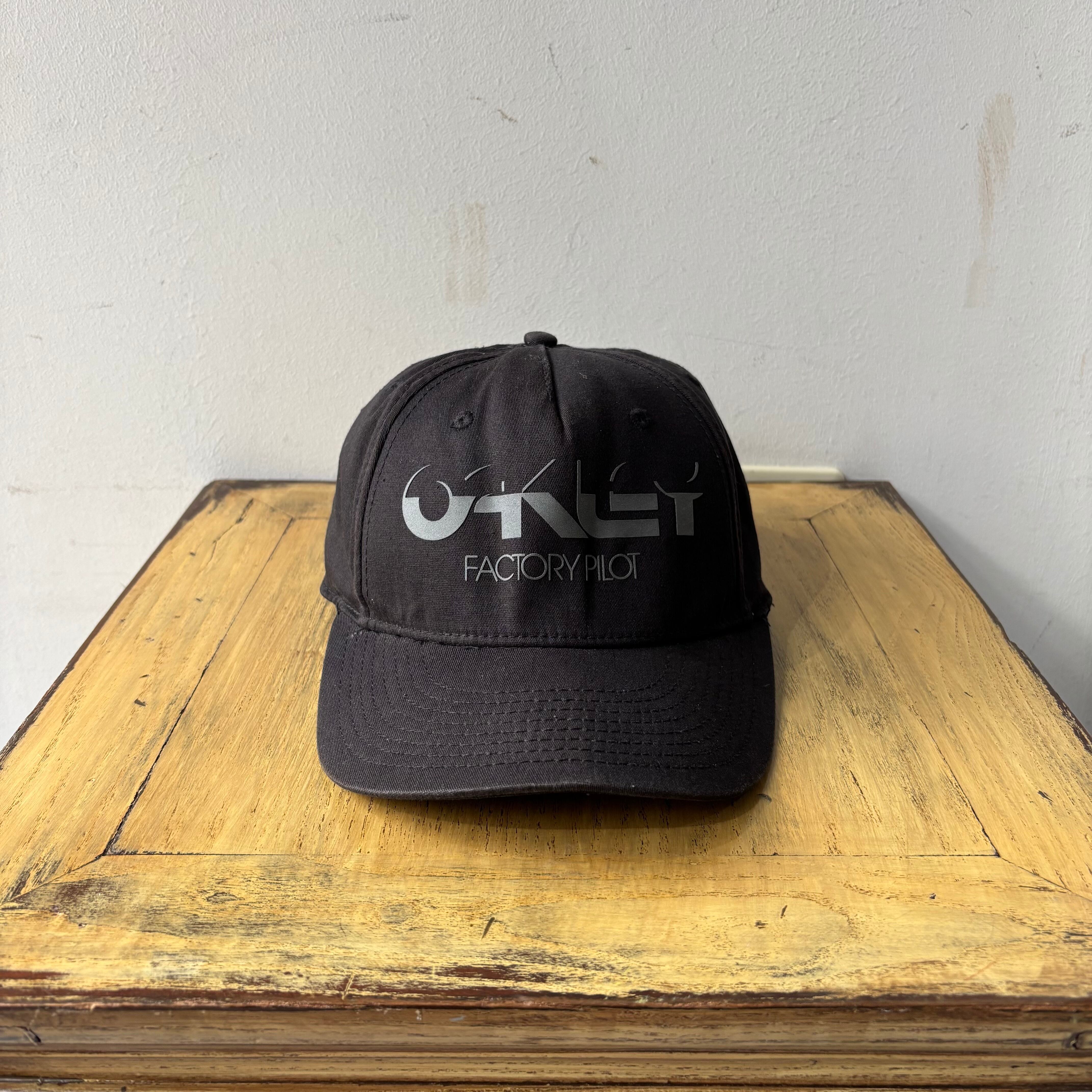 00s OAKLEY logo print cotton cap【仙台店】