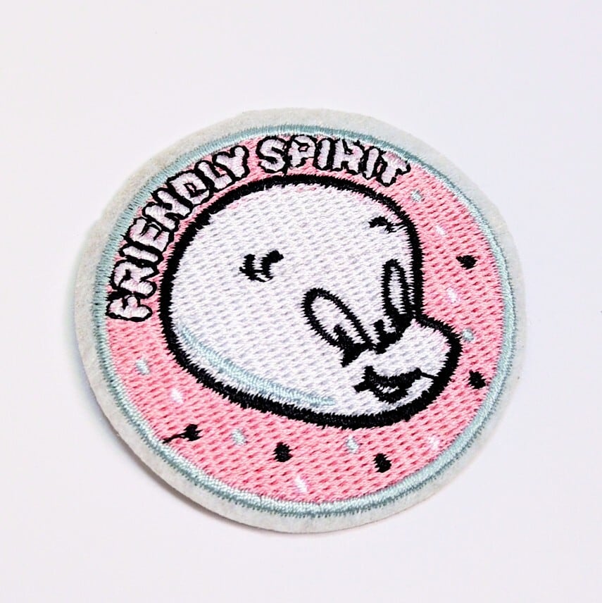 送料無料！ ★刺繍アイロンワッペン 【 Casper ( キャスパー ) 】〚アメリカン雑貨 アメトイ〛
