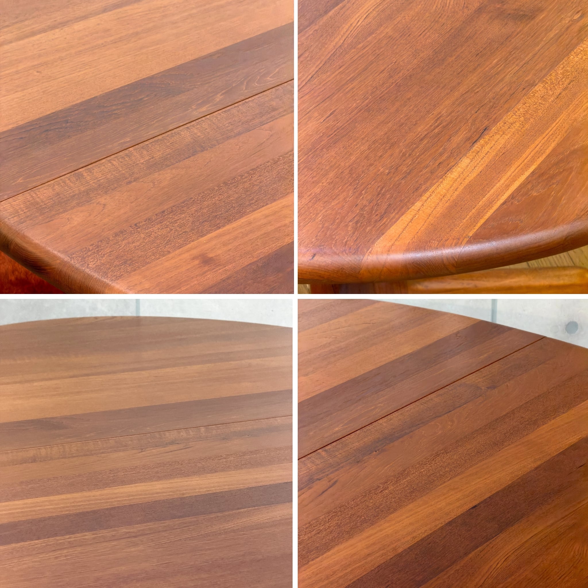 VINTAGE】Nordic Extension Oval Dining Table / 北欧ヴィンテージ
