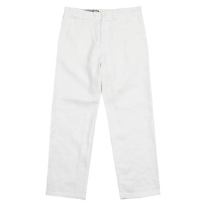 WHIMSY / LINEN DYED CHINOS WHITE