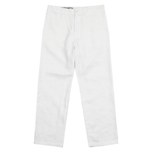 WHIMSY / LINEN DYED CHINOS WHITE