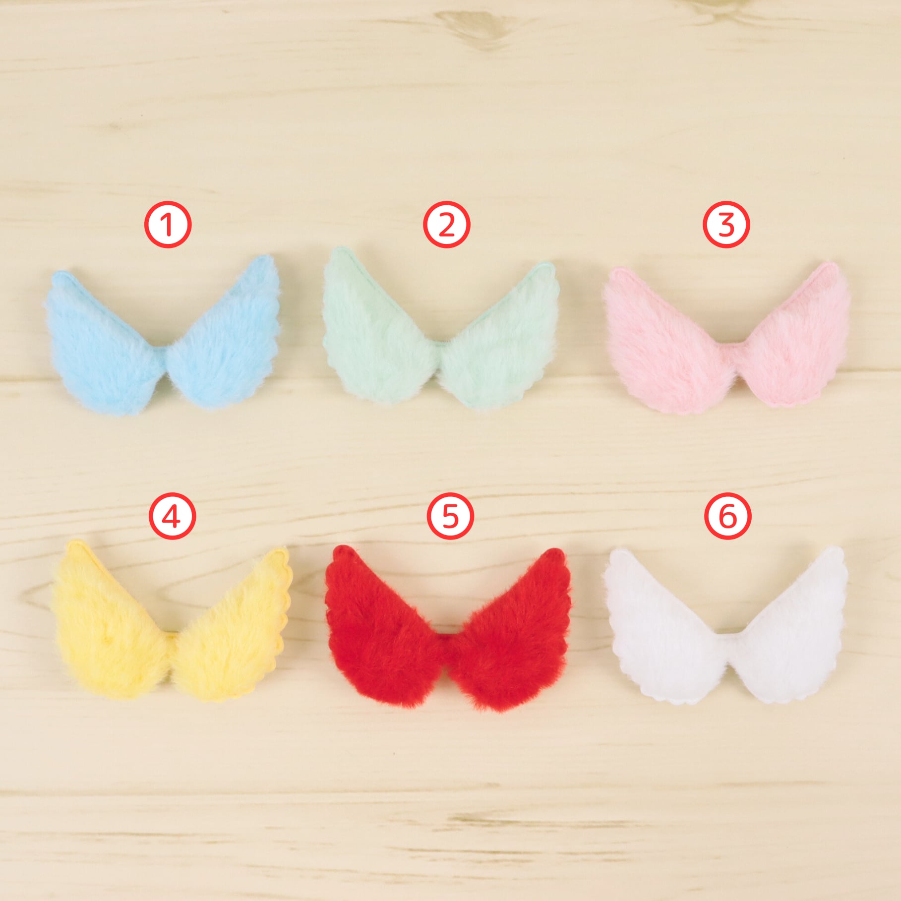 ハンドメイド イヤーマフ オーダーメイド 天使の羽 ハート リボン 天使の羽 パーツ ファー 02000260 ハンドメイド 装飾 飾り | リボンと