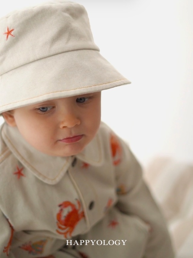 【 happyology / 予約 】Deauville Embroidered Hat