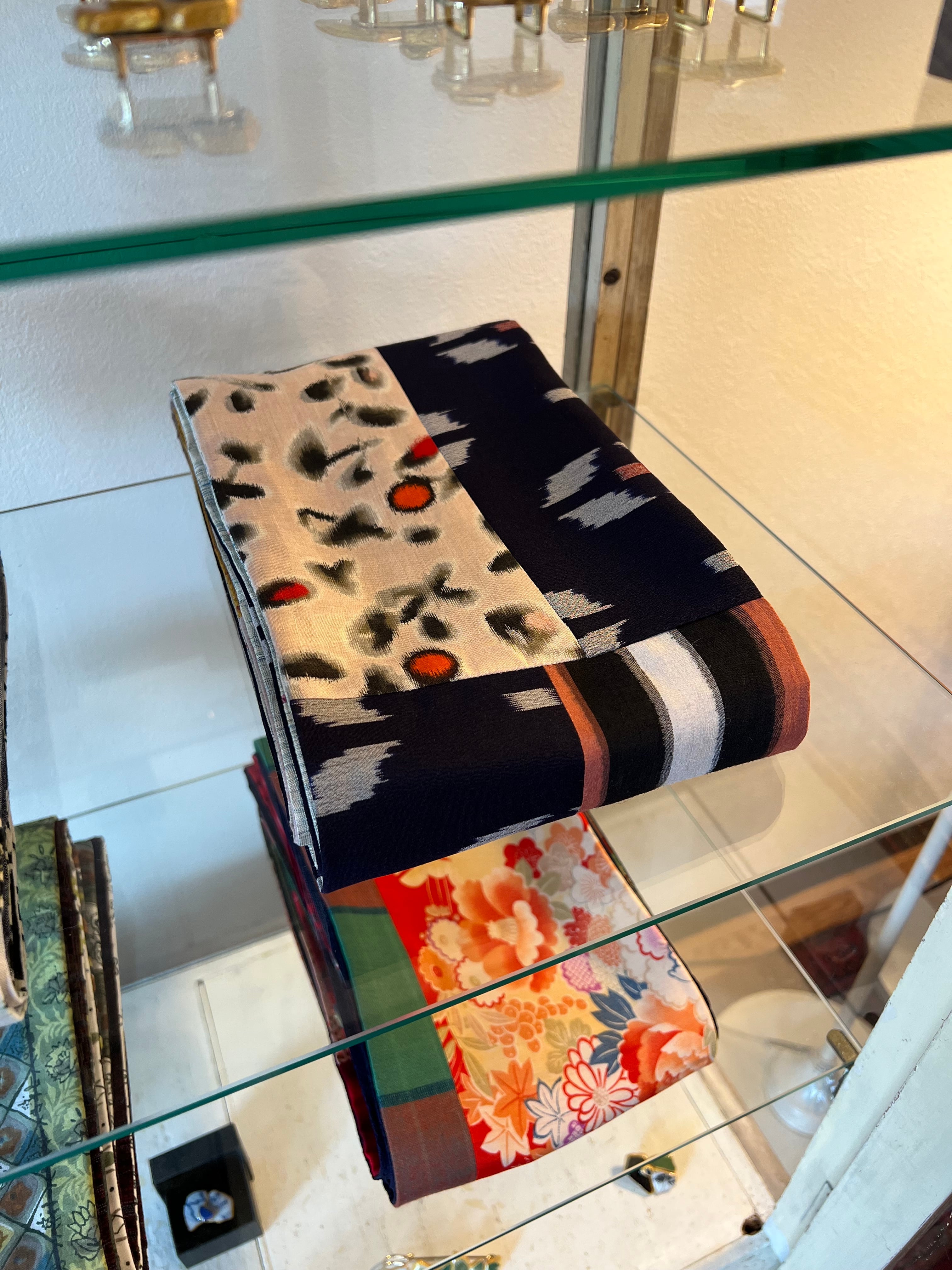 新作】ハンドメイド パッチワーク半幅帯 58 | Kohaku kimono