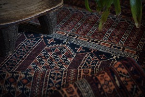 128 -Vintage afgan rug