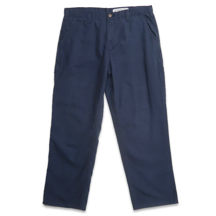 古着 カーハート Carhartt ワークパンツ ペインターパンツ ネイビー