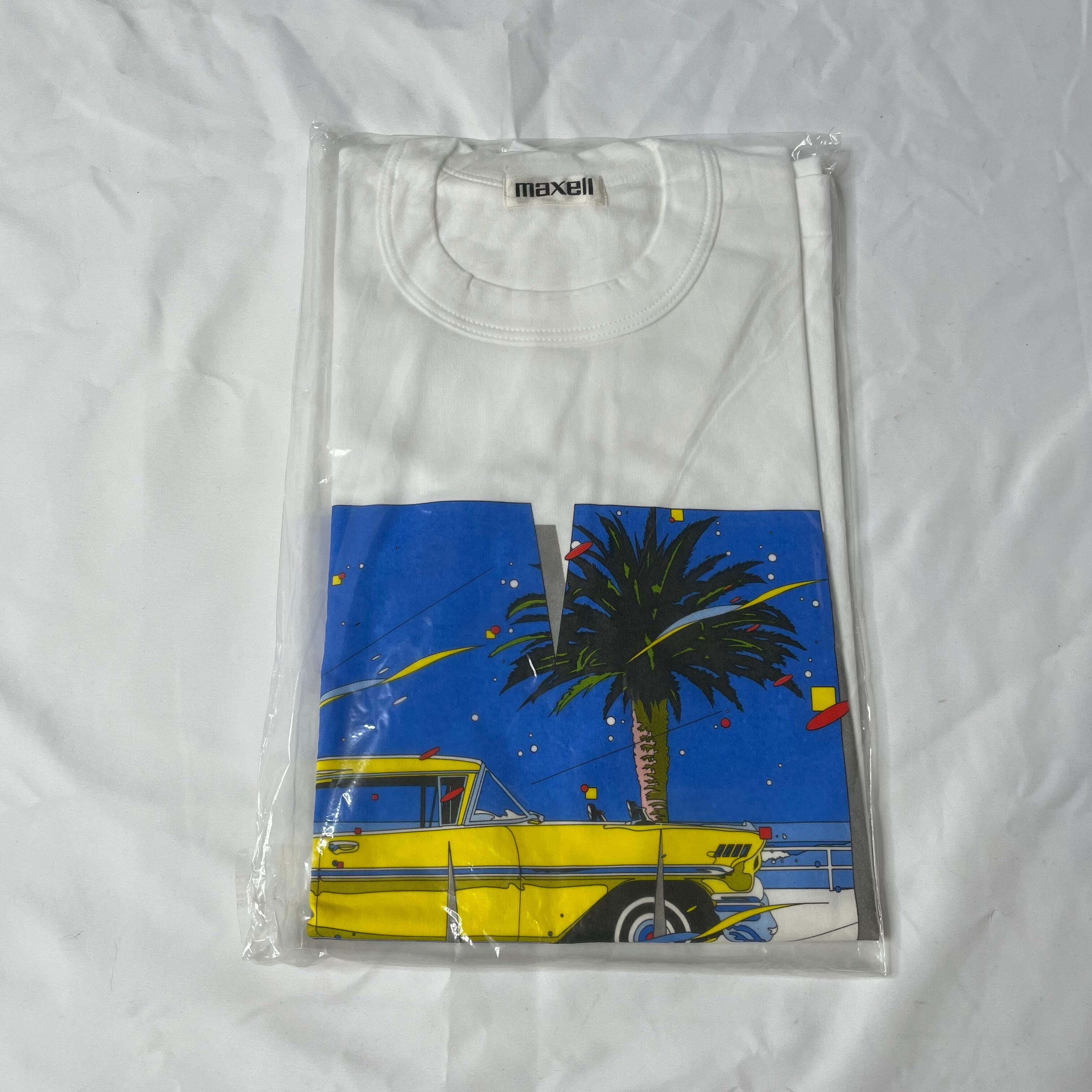 80s maxell body】eizin suzuki tatsuro yawashita dead stock print T ...