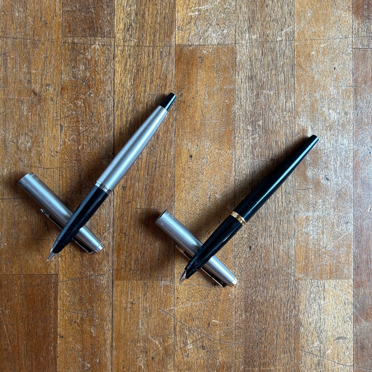 PARKER 45 万年筆(2本セット) 70's US [C2853] | 古着屋ベルエキップ