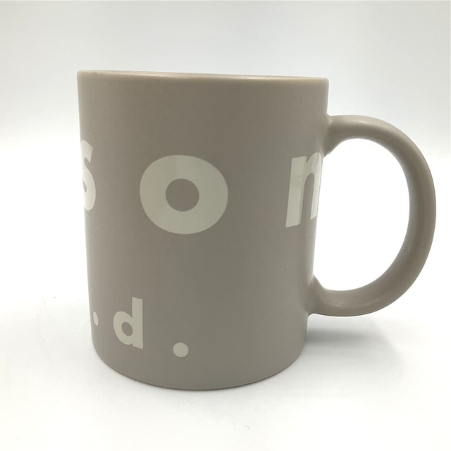 【瀬戸焼】maison m.m.d. マグカップ　ライトグレー【m.m.d.】