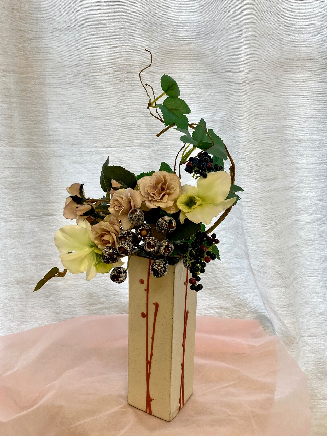 SHIGARAKIフラワー【山の野ばら】（創花）
