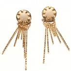 フランスビンテーボタンピアス