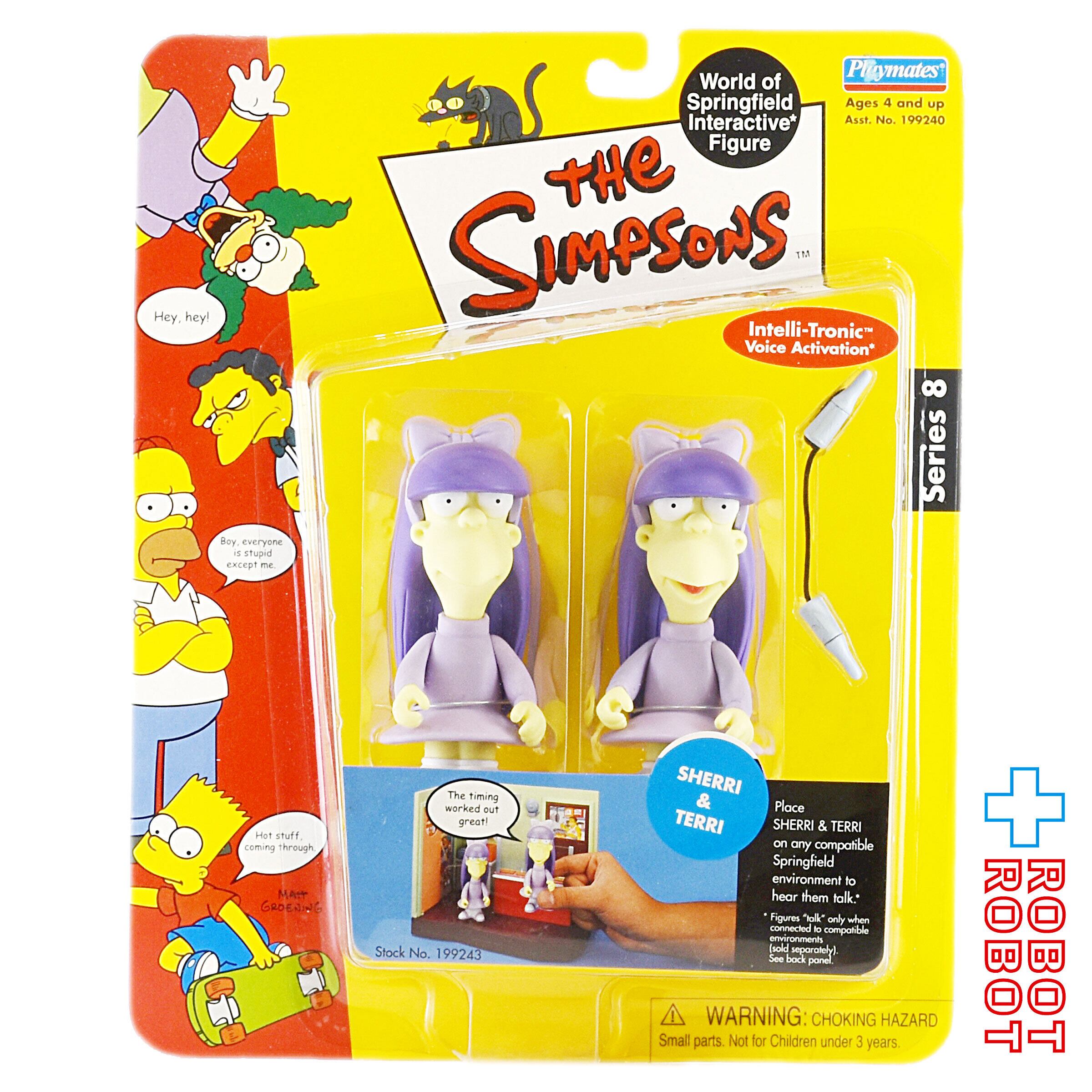 プレイメイツ シンプソンズ シリーズ8 シェリー＆テリー アクション