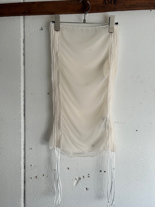 FUMIETANAKA  sheer gather bustier