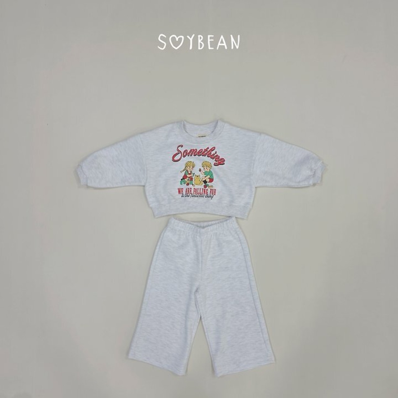 【取寄】SOYBEAN somethingワイド上下セット｜秋服｜韓国子供服｜ 26/AT