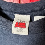 00s PEANUT SNOOPY ラグランTシャツ　ネイビー　スヌーピー