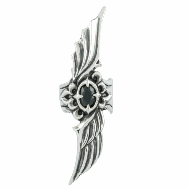 【ラスト4個】デビエンイヤカフ ACE0134　Devil & Angel Ear Cuff 【「貴族誕生 －PRINCE OF LEGEND－」衣装協力商品】 シルバーアクセサリー Silver Jewelry Brand