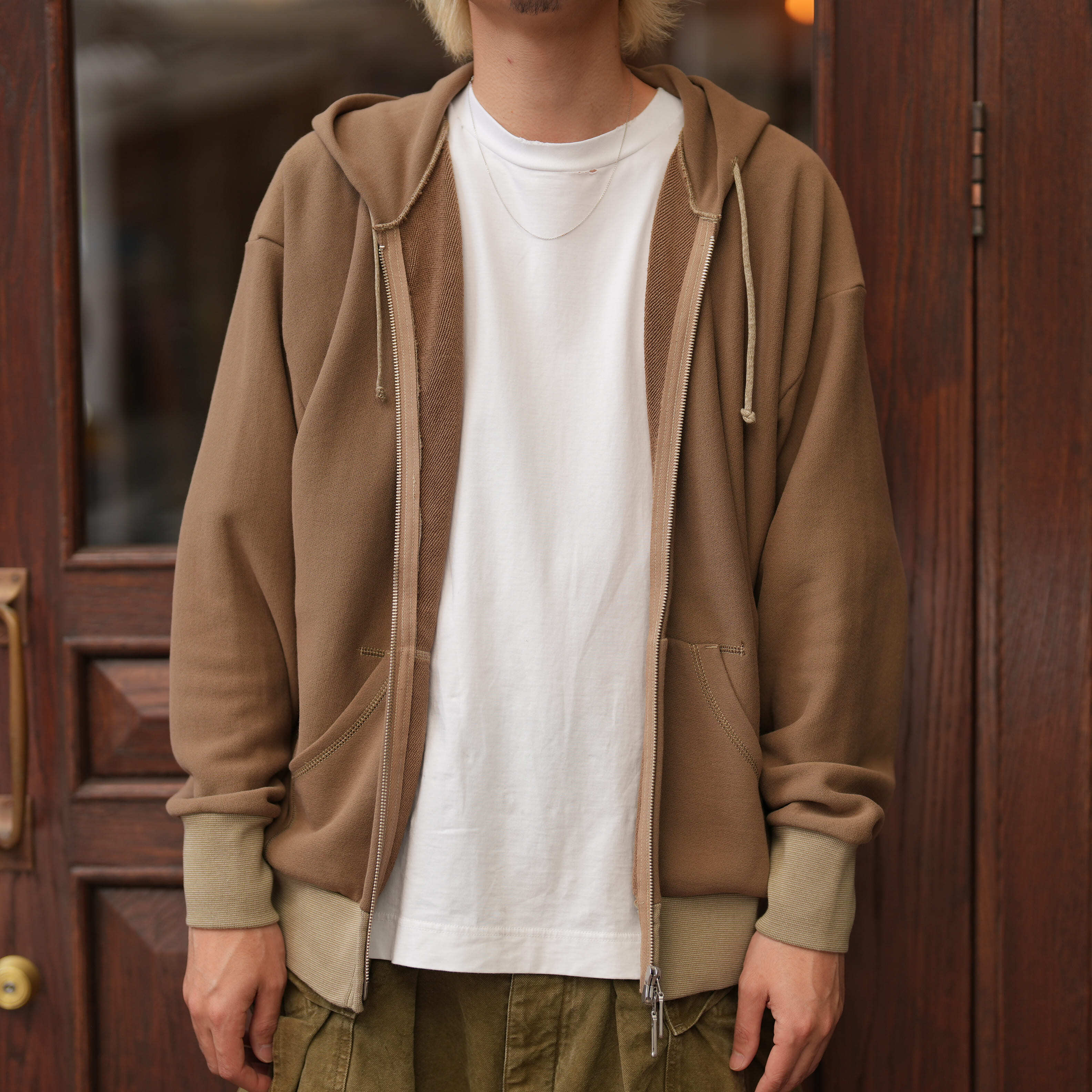トップス YE OLDE AND NEW MAN UNDER01 YE OLDE AND NEW MAN | khaki