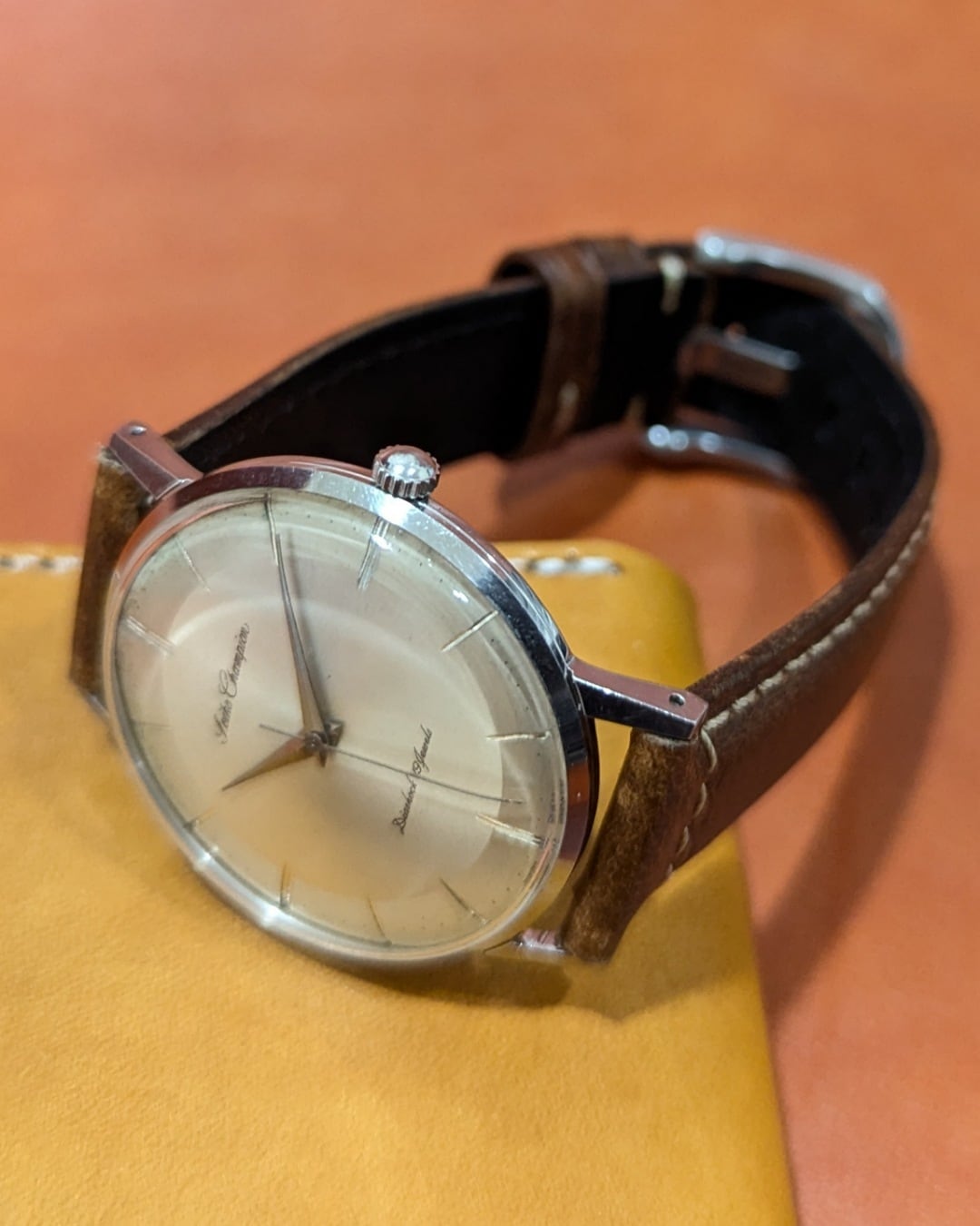 Champion】【J15004E】【美品】SEIKO/セイコー チャンピオン 19石 機械