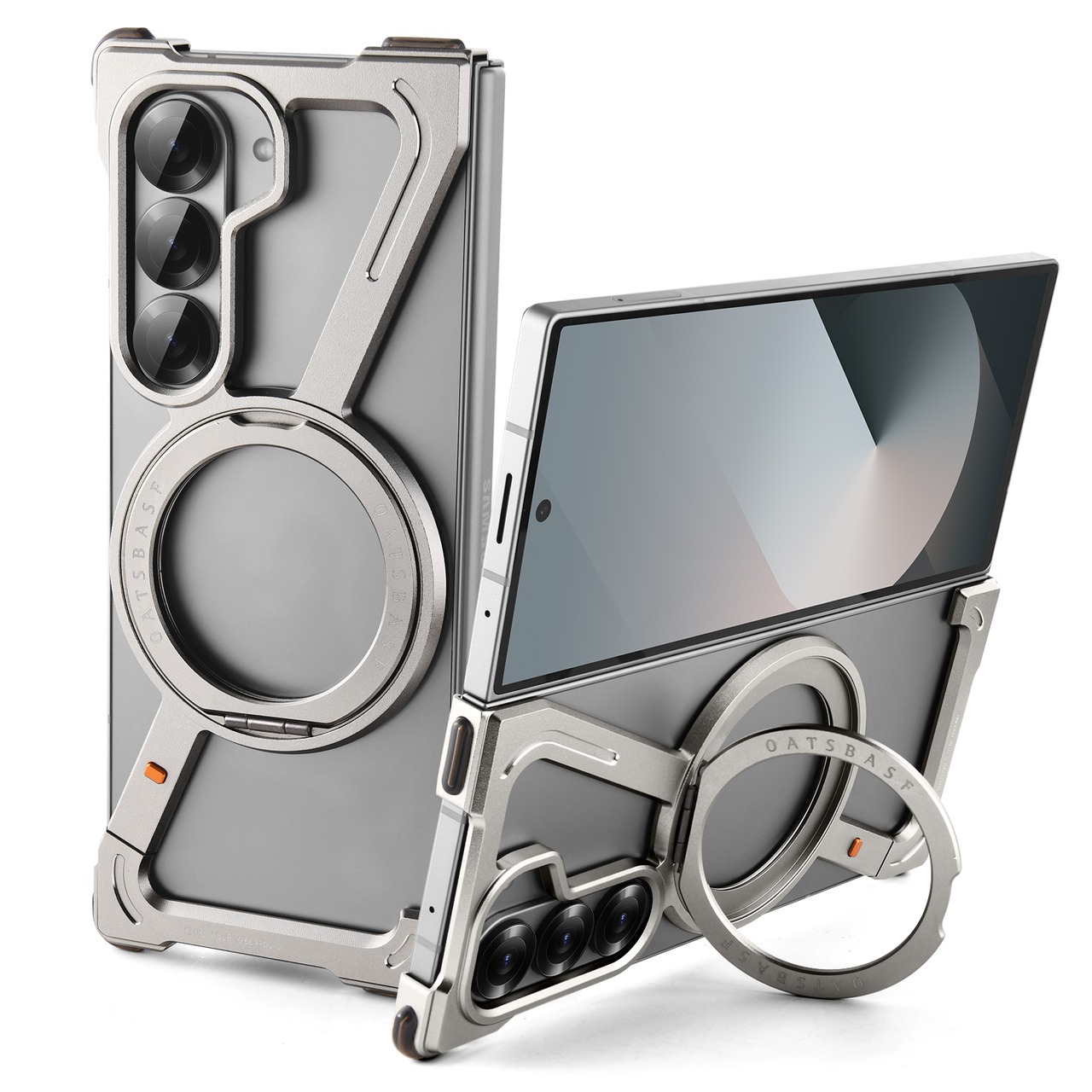 ◆Galaxy Z Fold 7/6/5◆ Z-Shaped Aluminum Phone Case / Z-シェイプ アルミニウム スマホケース